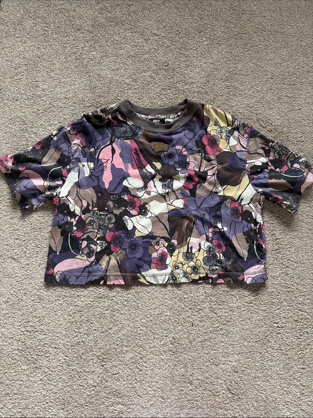 Like New Nike Femme Floral Shirt M